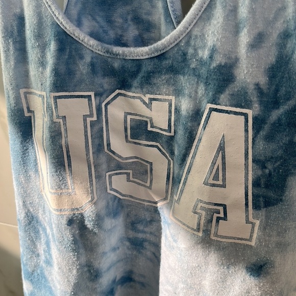 Women's Blue USA tank top ♥️💙 - Picture 3 of 4